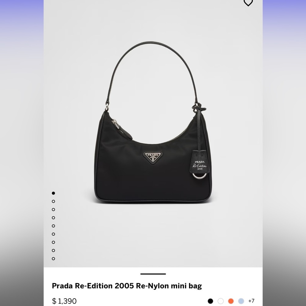 Prada Re-Edition 2005 Re-Nylon mini bag